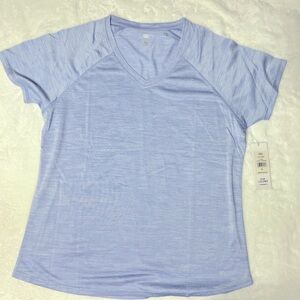 LEG3ND women's sports t-shirts in blue, size Xl
